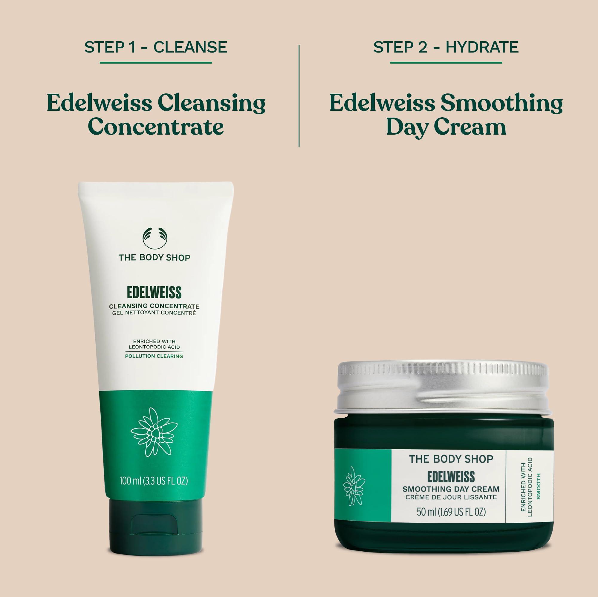 The Body Shop The Body Shop Edelweiss Smoothing Day Cream For Smoother Looking Skin Vegan 50ml