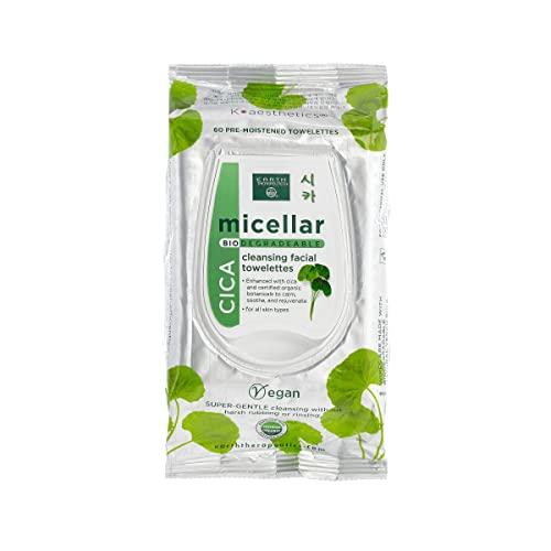 Earth Therapeutics Earth Therapeutics Micellar Cleansing Facial Wipes - Cica