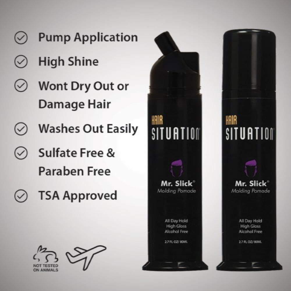 Hair Situation Hair Situation Mr. Slick Molding Pomade for Men and Mr. Fresh Large Body Wipe