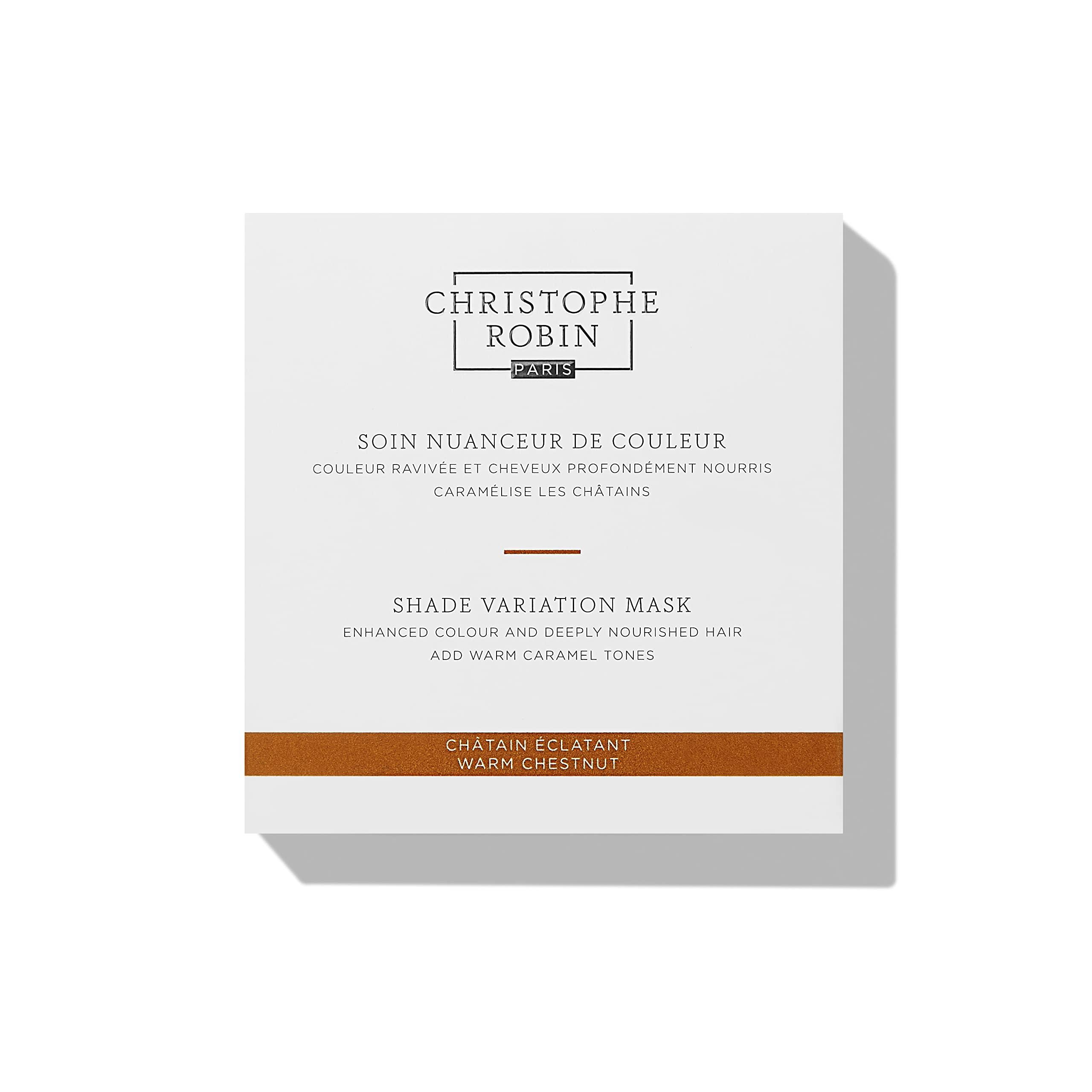 Christophe Robin Christophe Robin Shade Variation Mask - Nourishing and Color Enhancing - Warm Chestnut 250ml