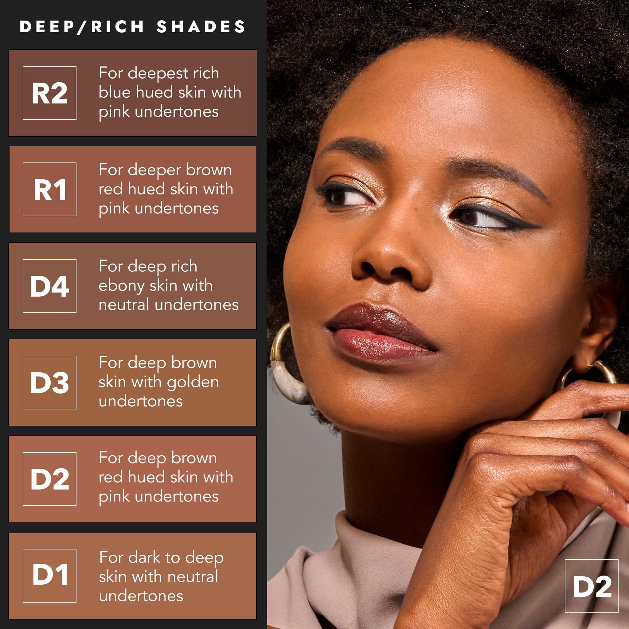 Cover FX COVER FX Power Play Foundation - Shade D4 - Buildable Full Coverage - Waterproof Sweat-Proof Transfer-Proof - Natural Matte Finish - All Skin Types