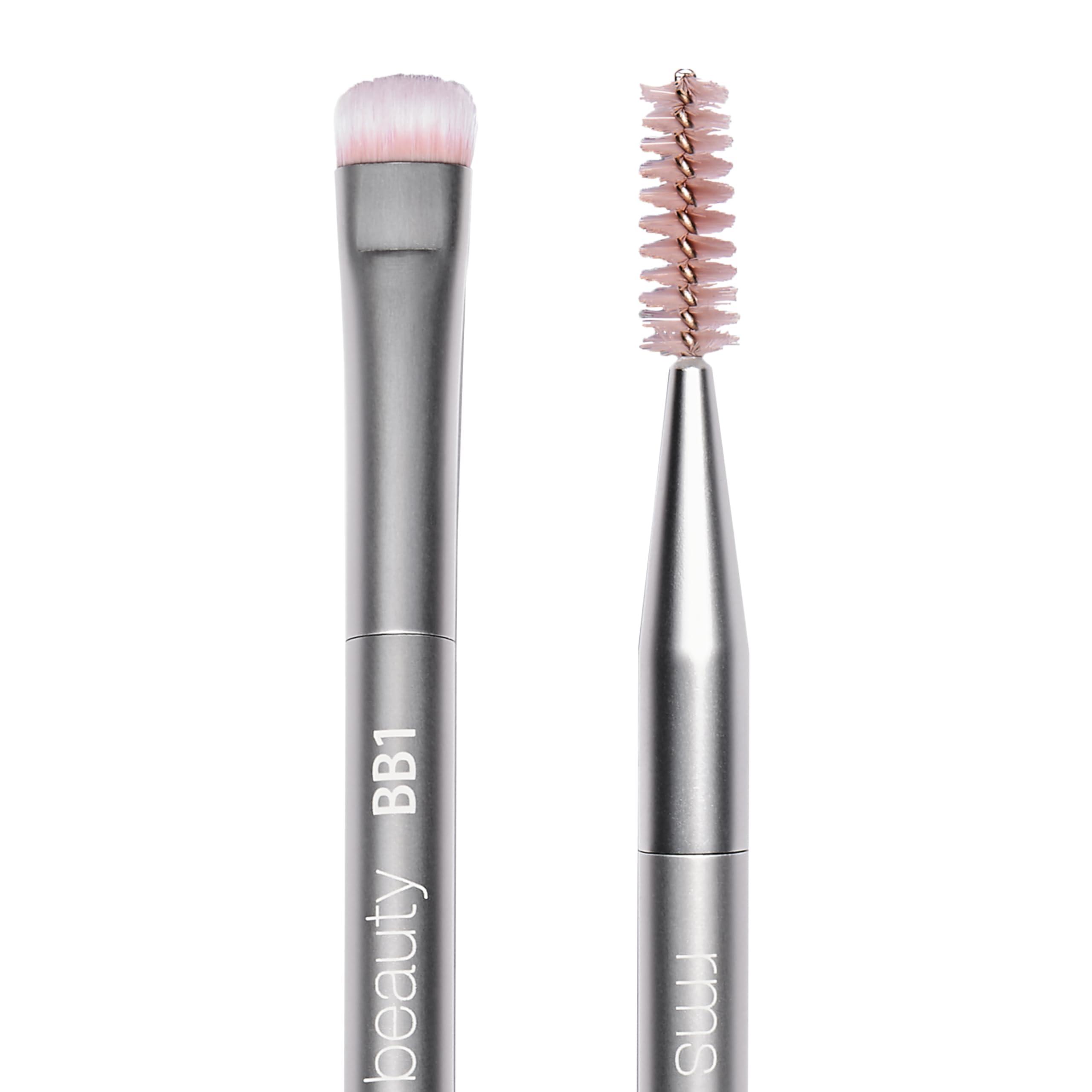 RMS Beauty RMS Beauty Back2Brow Brush with Spoolie & Stand Up Brush Bag