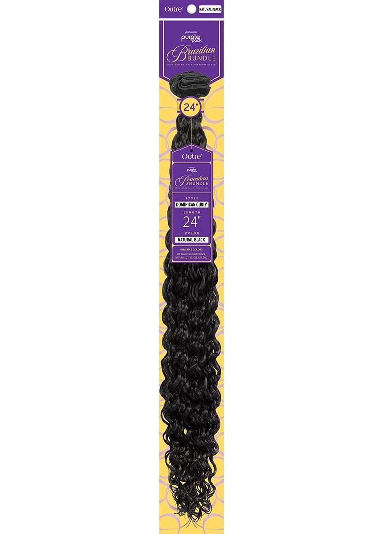 Outre Outre Purple Pack Brazilian Bundle-Single Collection-Dominican Curl 36 (Natural)