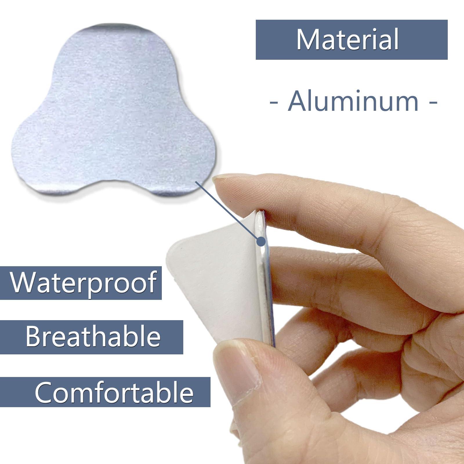 MUROCEA MUROCEA Aluminum Nasal Splints, External Nose Support Protector for Rhinoplasty Septoplasty Sur-gery, Nose Brace Fracture, ENT, Orthopedic Immobilization, Sliver, 5PCS (M)