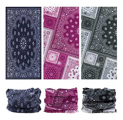 VANCROWN VANCROWN Headband Head Wrap Headwear Sport Sweatband 280 Patterns 12 in 1 Magic Scarf 12PCS 9PCS & 6PCS (12PCS.Arabesque.1)