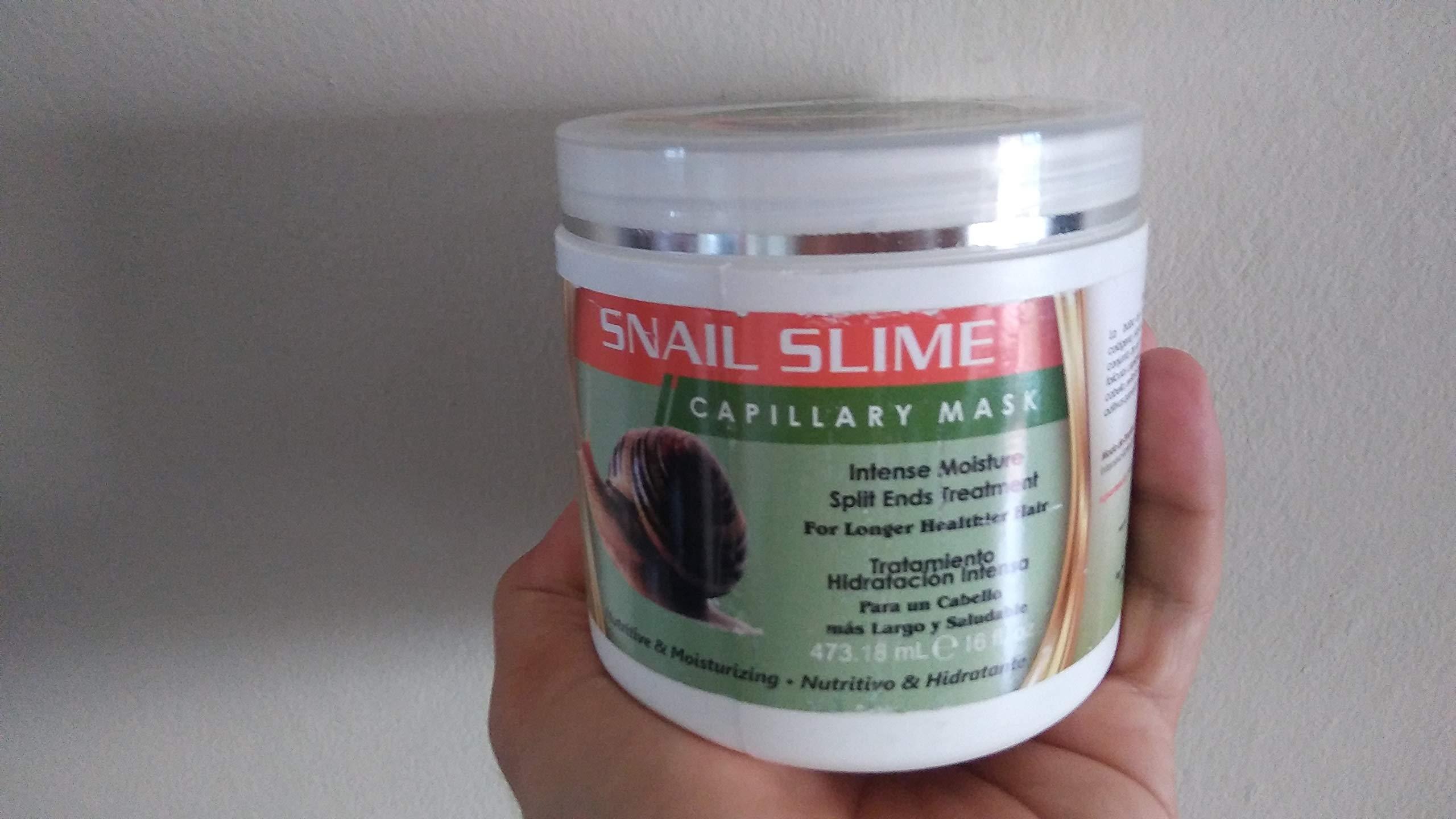 Karla Baba de Caracol Snail Slime Hair Treatment Natural Cosmetics from Dominican Republic Set of 2, 16 oz Each