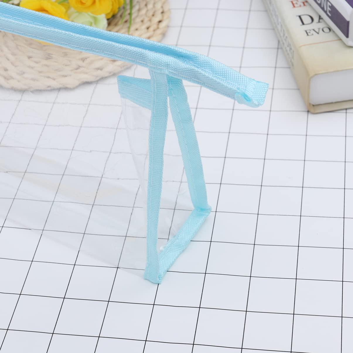 Hemoton Hemoton Travel Bags Pvc Bag Makeup Case Clear Travel Bag Airport Travel Liquids Bag Clear Make up Bag Womens Toiletry Bag Travel Cosmetic Bags for Women Handbag Miss Popularity