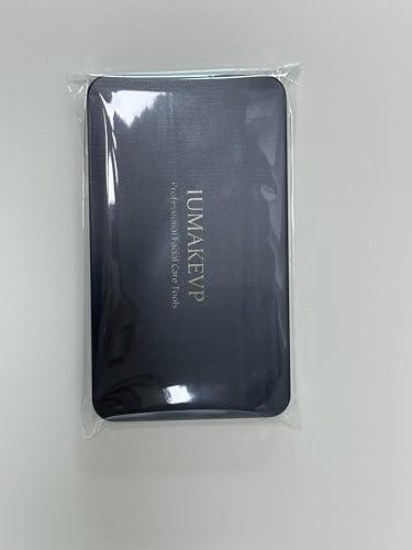 IUMAKEVP Pimple Popper Tool Kit, IUMAKEVP 15 PCS Professional Stainless Steel Blackhead Remover Comedone Extractor Tools for Removing Pimples, Blackheads, Zit on Face - Acne Removal Kit with Metal Case (Black)