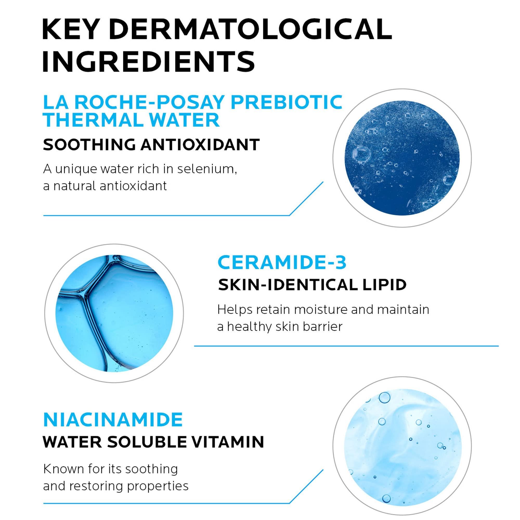 La Roche-Posay La Roche-Posay Toleriane Double Repair Matte Face Moisturizer, Daily Moisturizer For Oily Skin With Ceramide And Niacinamide For All Skin Tones, Oil Free, Non-Comedogenic
