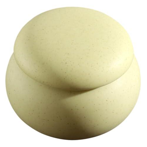 SKISUNO 3pcs Beauty Storage Multi-function Sample Jar Tiny Jars with Lids Cosmetic Boxes Cream Holder Household Travel Jar Cream Bottles Cosmetic Sample Containers Lotion Bottles Ceramics SKISUNO