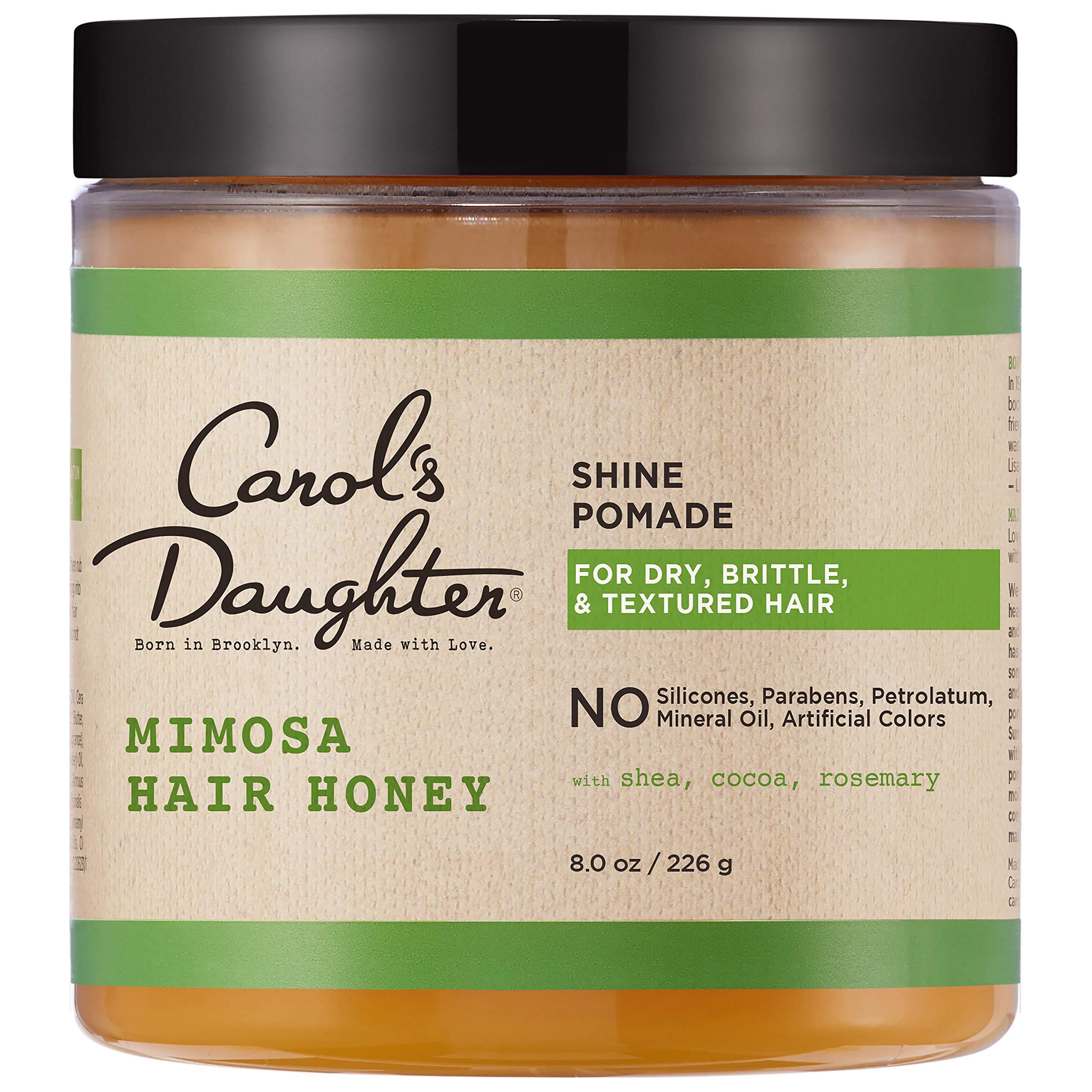 Carol's Daughter Carol\'s Daughter Hair Treatment Bundle - Mimosa Hair Honey Shine Pomade and Goddess Strength 7 Oil Blend Strengthening for 2A to 4C Hair with Shea Butter and Castor Oil