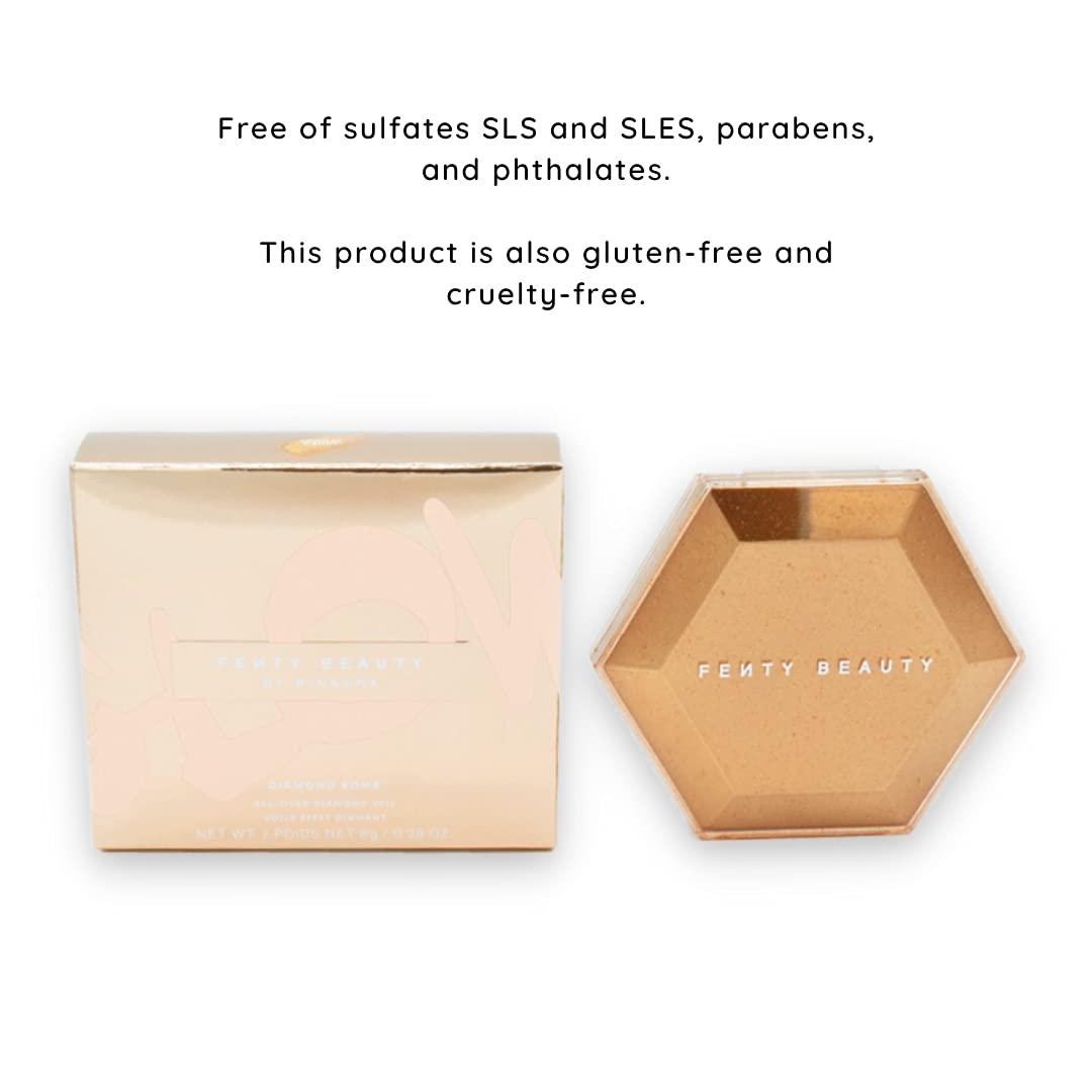 FENTY BEAUTY BY RIHANNA Fenty Beauty by Rihanna Diamond Bomb All-Over Diamond Veil Cognac Candy