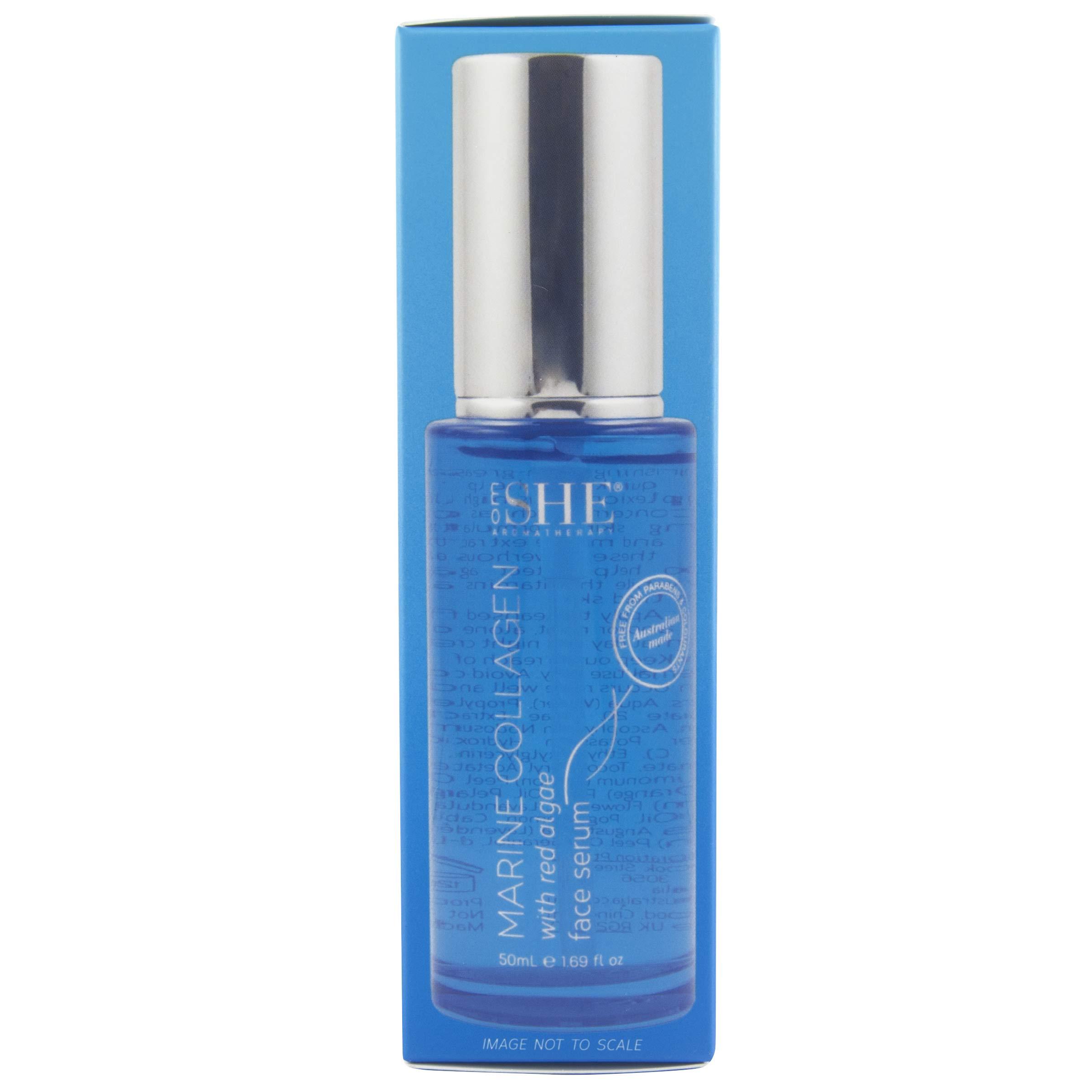 Om She Om SHE Aromatherapy Marine Collagen with Red Algae Face Serum