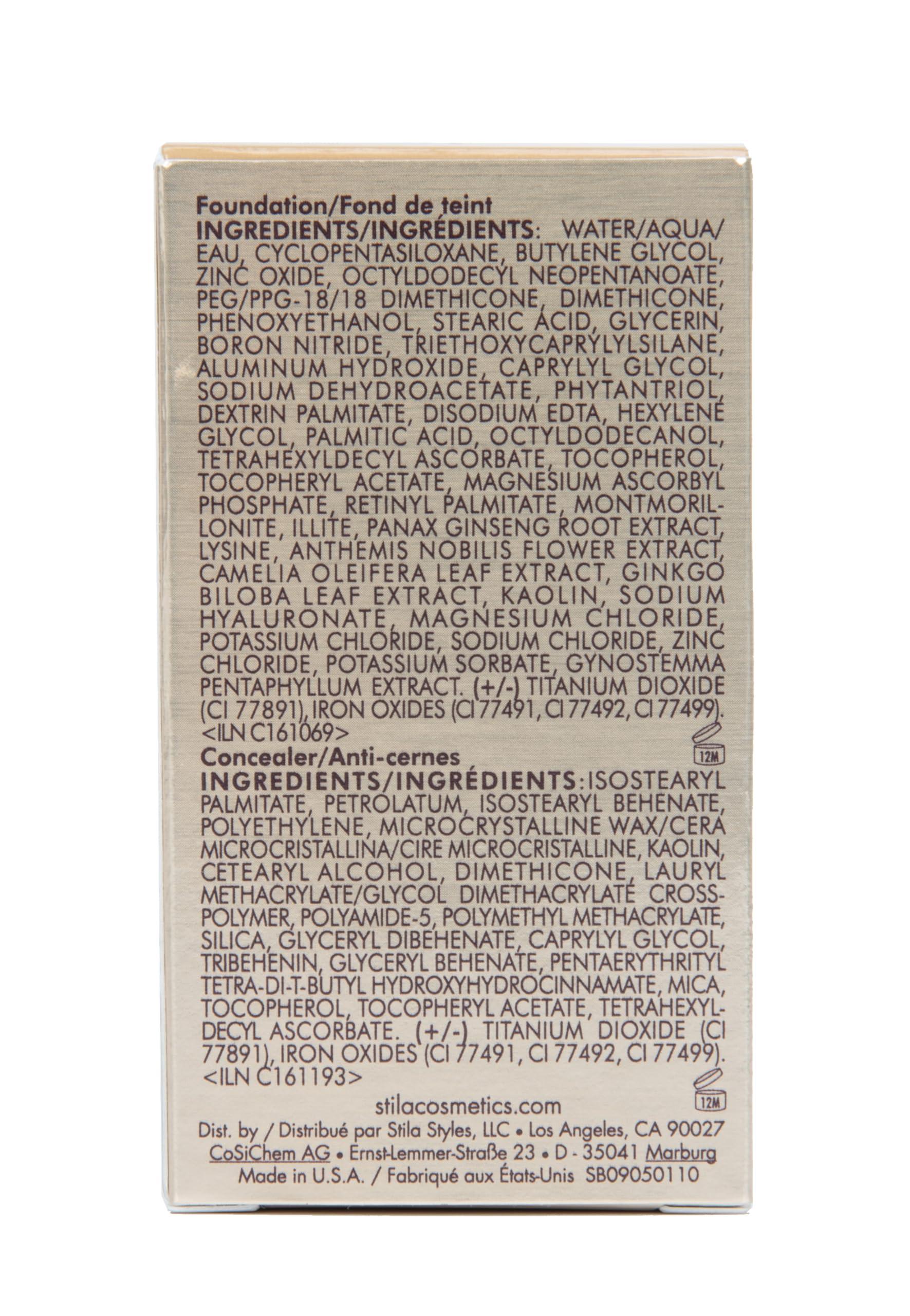 stila Stila Stay All Day Foundation And Concealer, Caramel 12