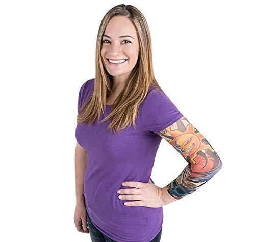DollarItemDirect 16 inches Vintage Print Tattoos Sleeve, Case of 144