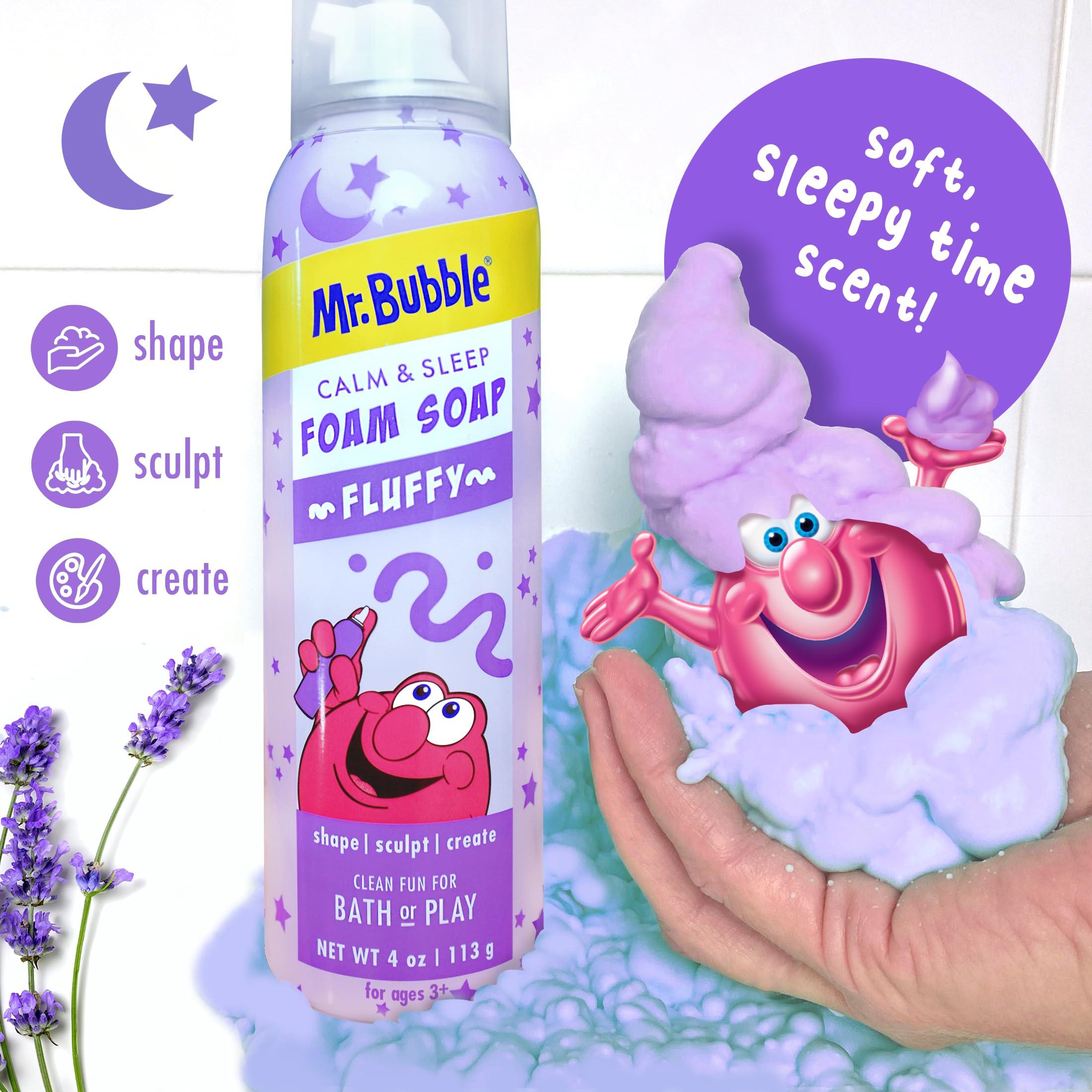 Mr. Bubble Mr. Bubble Calm & Sleep Foam Soap, 4 oz, 4 pack