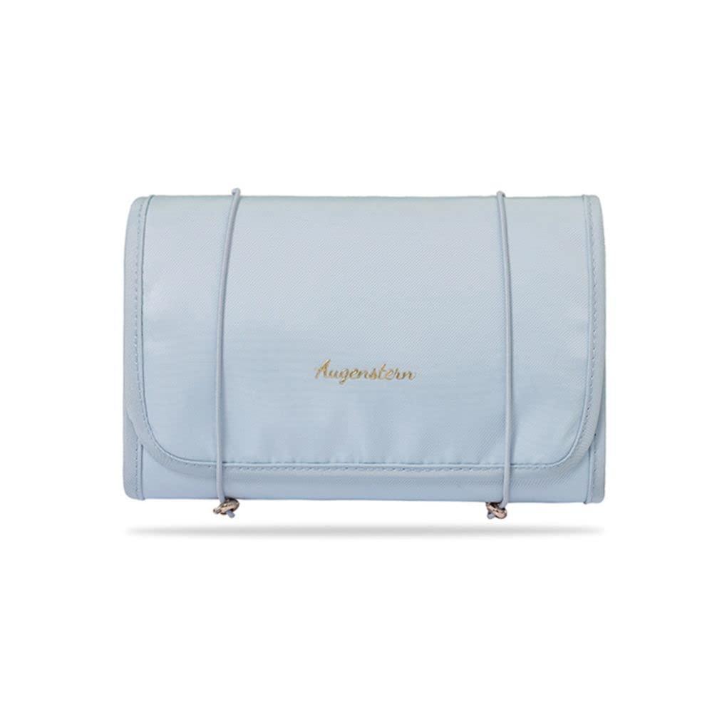 Generic 4-in-1 Hanging Travel Toiletry Bag Organizer, Hanging Travel Toiletry Bag for Travel, Cosmetic Travel Bag, Bathroom Bag, Removable Makeup Bag Foldable Cosmetic Organizer for Shampoo, Toiletries Blue