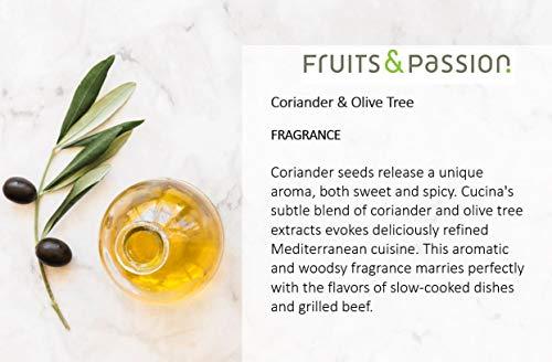 Cucina Fruits & Passion Coriander and Olive Tree Hand Soap 200ml and Nourishing Hand Butter 60ml