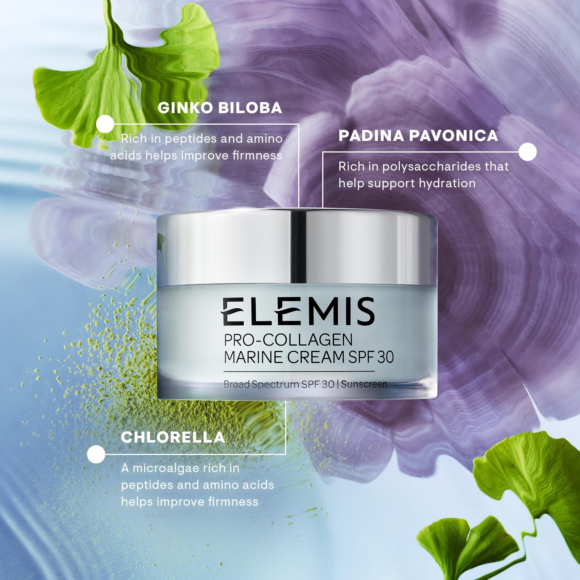 ELEMIS ELEMIS Pro-Collagen Marine Cream with SPF 30, Face Moisturizer with SPF, Moisturizer Face Cream, Hydrating Face Moisturizer for Dry Skin, Best Moisturizer for Aging Skin, Anti Aging Gel Moisturizer