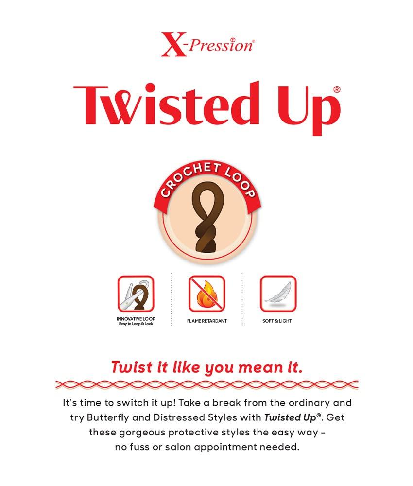 Outre Outre X-Pression Twisted Up HAWAIIAN CLOVER LOCS 24\" (Macchiato)