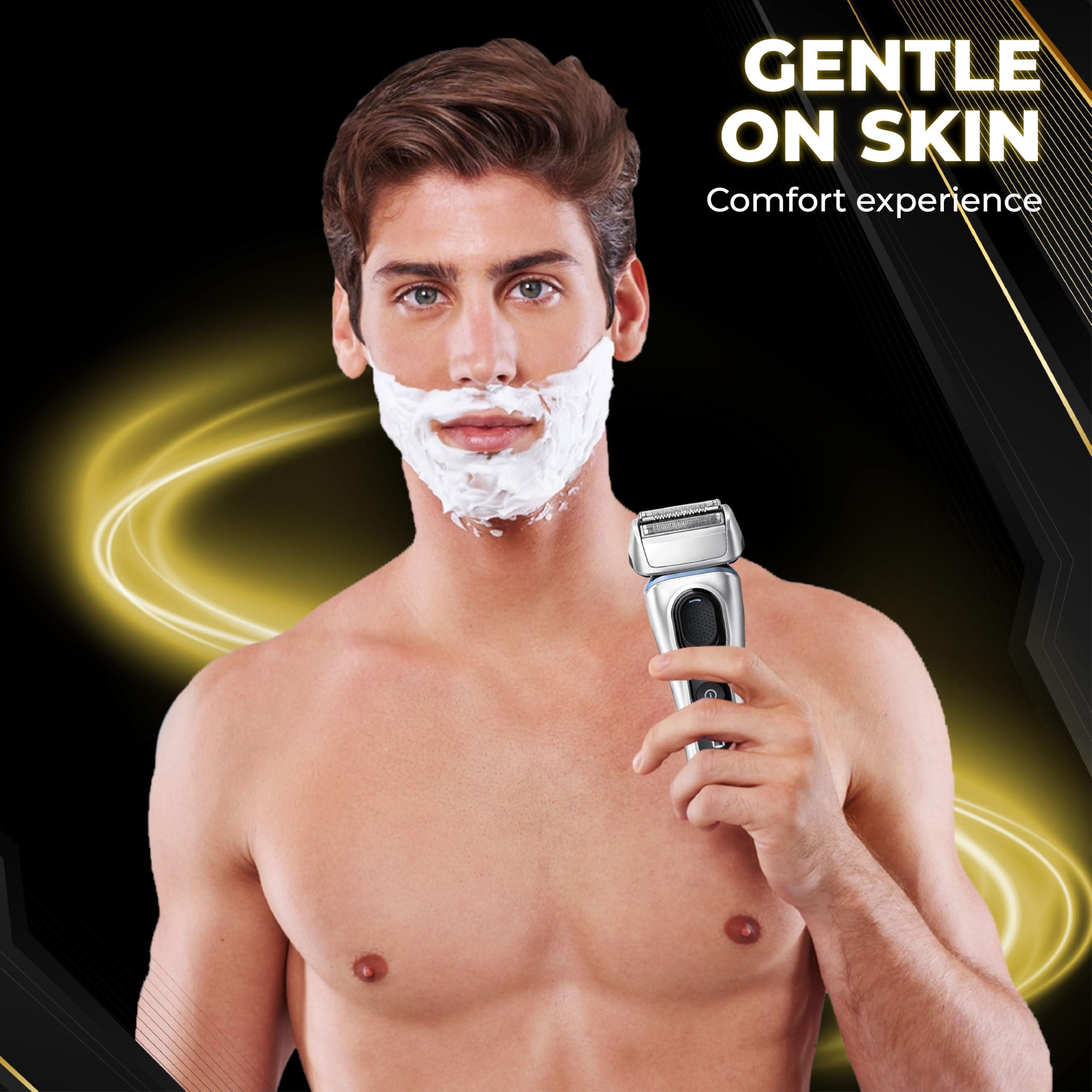 Golden Lotus Creations Golden Lotus Creations 83M Replacement Head Compatible with Braun Series 8 - Compatible with Braun S8 Replacement Head Electric Razor Blades Model 8370cc 8340s 8350s 8467