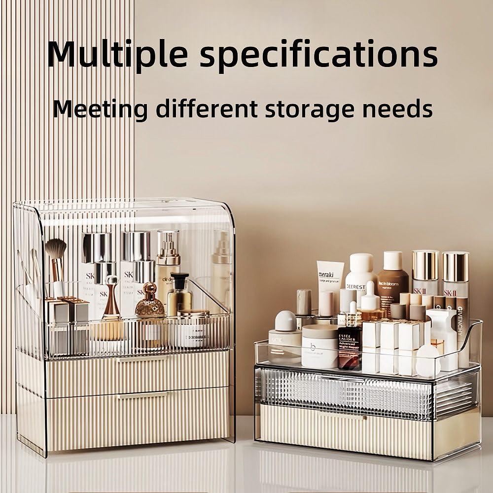 PLINJOY PLINJOY Makeup Organizer Countertop Large Cosmetic Display Cases Cosmetic Organizer Skin care Organizer