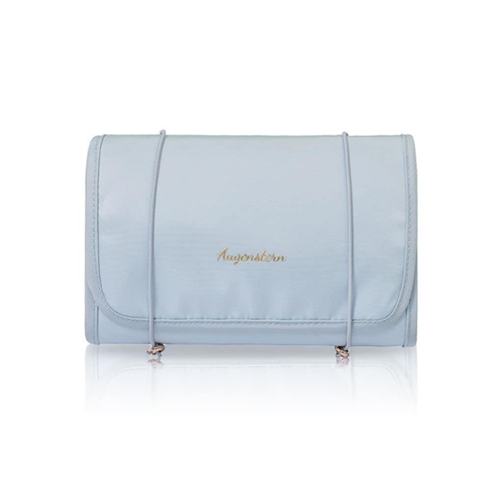 Generic 4-in-1 Hanging Travel Toiletry Bag Organizer, Hanging Travel Toiletry Bag for Travel, Cosmetic Travel Bag, Bathroom Bag, Removable Makeup Bag Foldable Cosmetic Organizer for Shampoo, Toiletries Blue