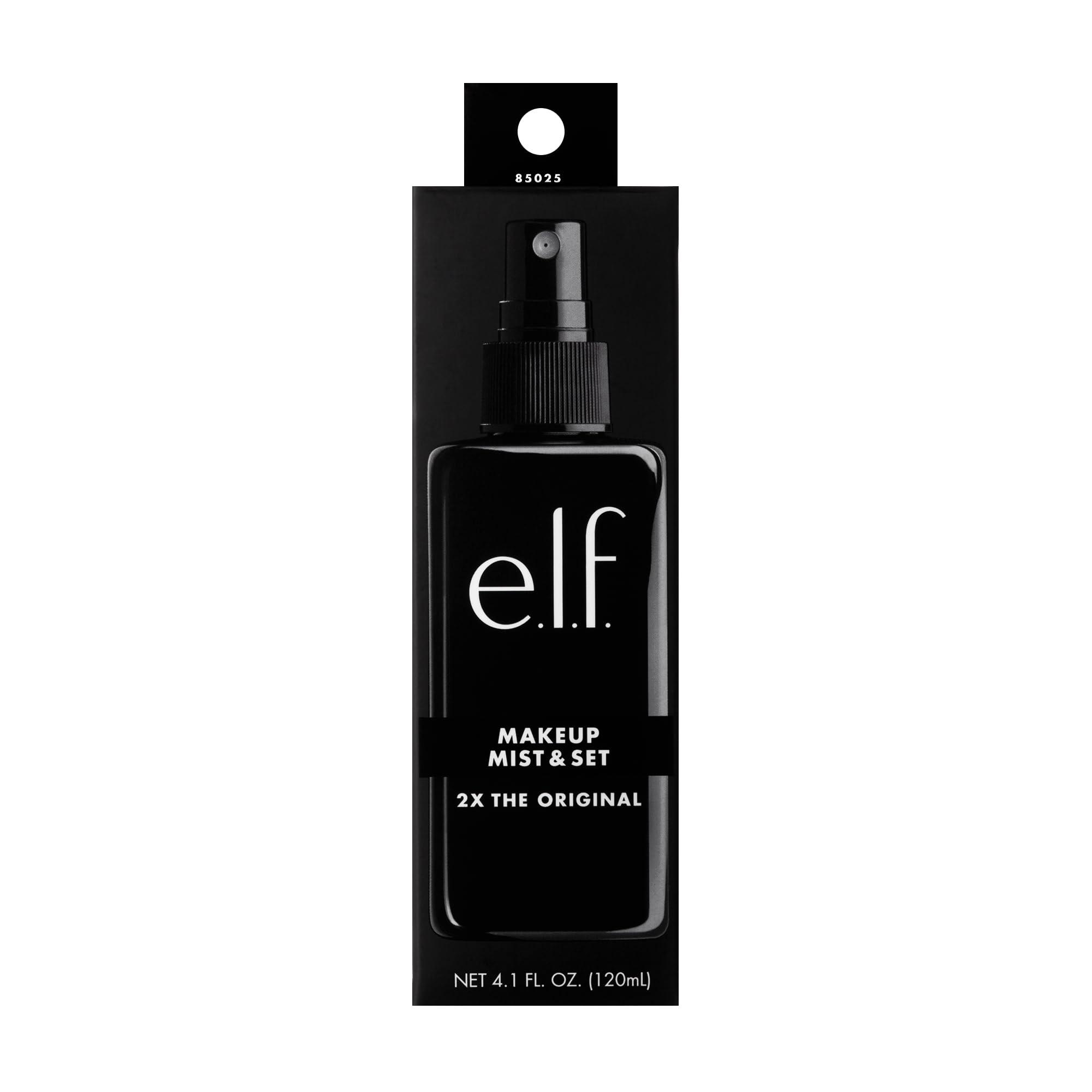 e.l.f. e.l.f. Makeup Mist & Set, Hydrating Setting Spray For Setting & Reviving Makeup, Soothes & Hydrates Skin, Infused With Vitamin A, Vegan & Cruelty-free, 4.05 Fl Oz (120 ml)