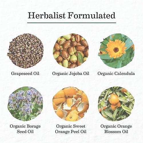 Earth Mama Earth Mama Belly Oil for Dry Skin | Calendula Skin Care Moisturizer Oil to Encourage Natural Elasticity and Help Prevent Stretch Marks During Pregnancy and Postpartum, 4-Fluid Ounce (3-Pack)