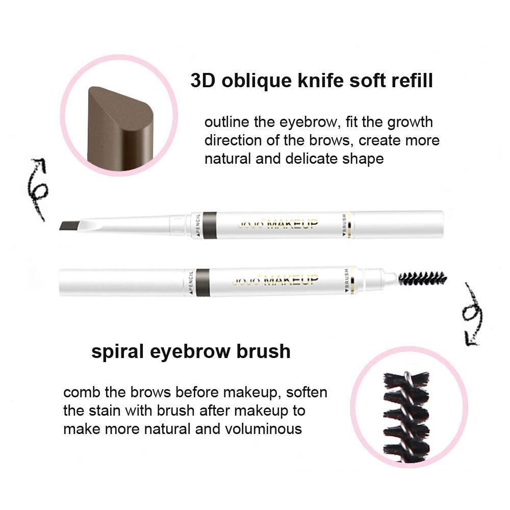 Linkinghome Eyebrow Stencils & Eyebrow Pencil, 30 Eyebrow Shaper Kit, Reusable Eyebrow Template With Strap & Eyebrow Razor, Waterproof Eyebrow Pen, 3 Minutes Makeup, Suitable for 98%