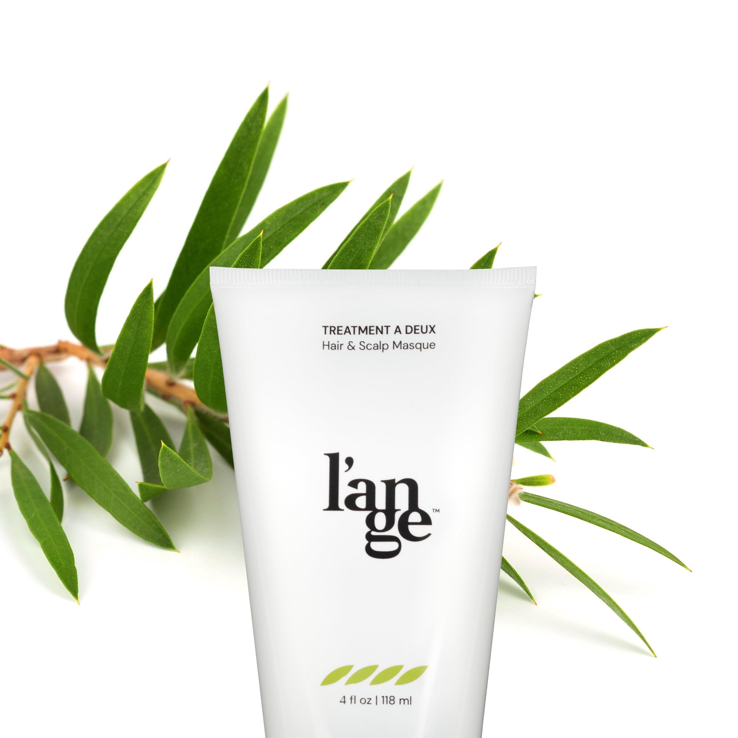 L'ANGE HAIR L'ANGE HAIR Treatment A Deux Hair & Scalp Masque - Scalp Treatment & Hydrating Hair Mask for Women - Nourishing Hair Masks with Tea Tree, Neem & Jojoba Oils - Balances Scalp & Increases Shine