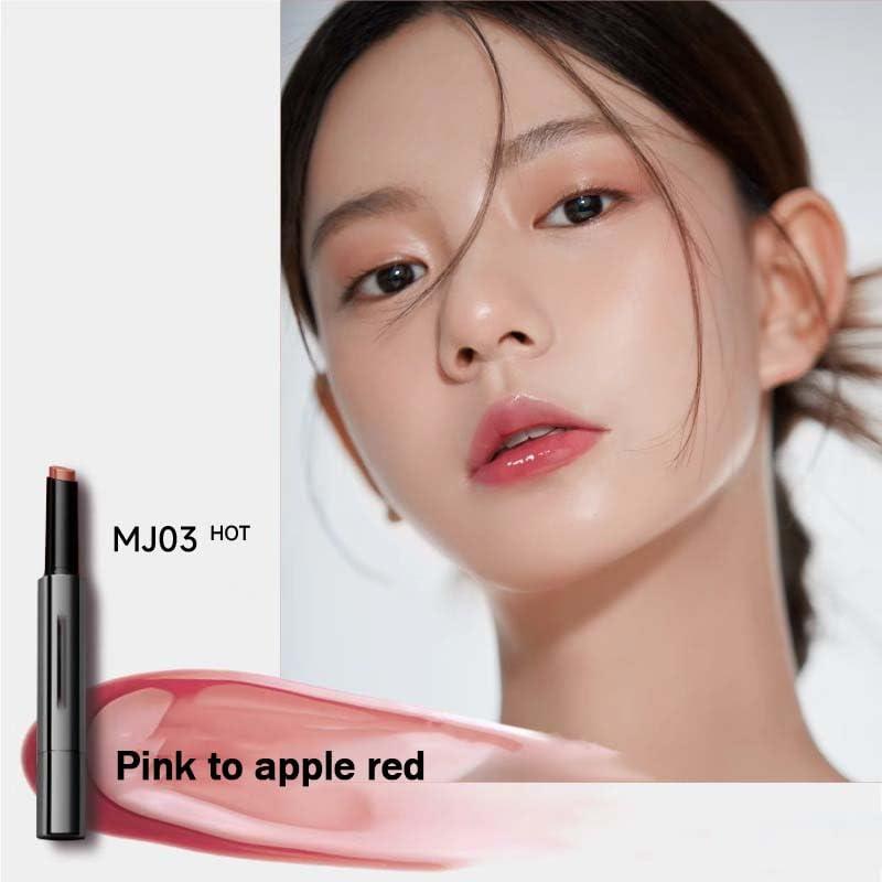 FLCRSN FLCRSN Aztk Meltykiss Jelly Gloss Lipstick, Aztk Jelly Gloss Lipstick, Lip Glaze Jelly Lipstick, Lip Gloss Lipstick, Moisturizing Mini Liquid Lipstick, Long-Lasting Lipstick Gloss
