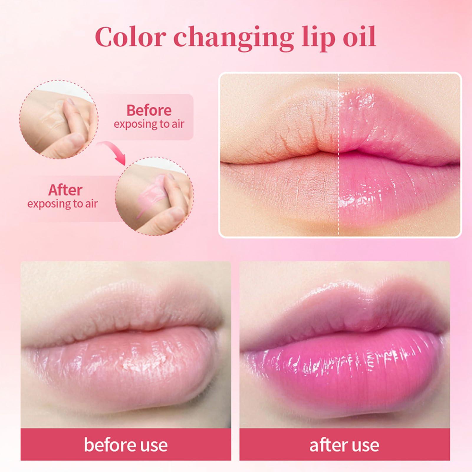 Luqeeg Lip Serum, Moisturizing Hydrating, Long Lasting Revitalizing, Lip Serum Oil with Organic Matter, Lightweight Texture, for Youthful and Radiant Look, Makeup Cosmetic