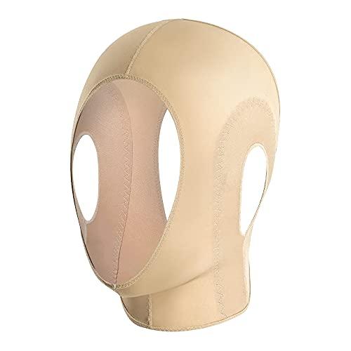 JLK-ZHOU JLK-ZHOU Reusable Chin strap, Slimming Strap Face Lift Tape, V Line Lifting Face Mask, Double Chin Reducer Face Neck Slimmer Tighten and Lift Facial Skin (L)