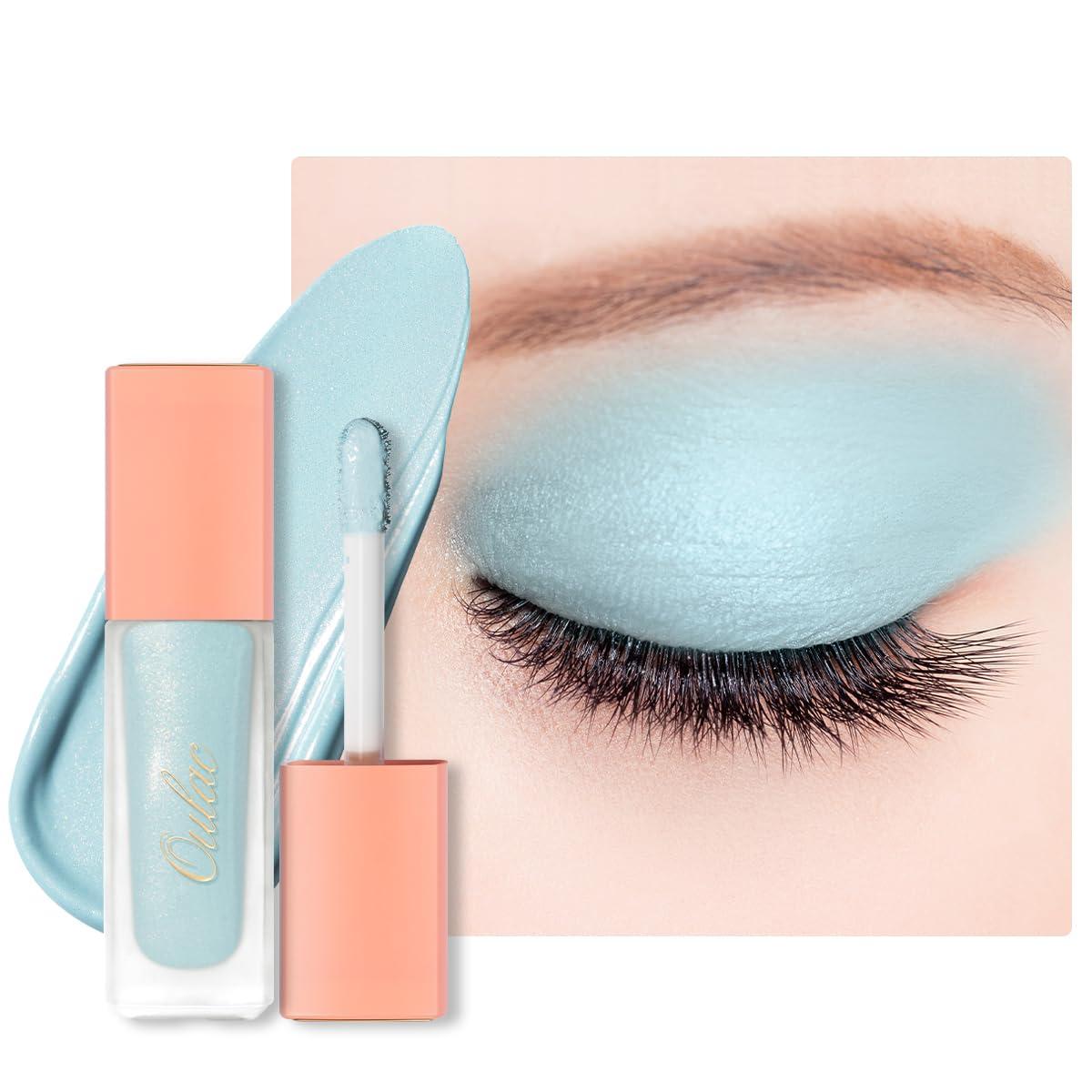 Oulac Oulac Matte Eyeshadow Baby Blue Matte Liquid Eyeshadow Eyeshadow Base| Long-Lasting, Full Coverage, Blendable & Smudge-Proof Formula| Vegan & Cruelty-Free Eye Makeup for Natural Looks SA05
