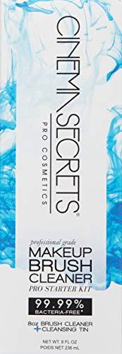 CINEMA SECRETS Cinema Secrets Professional Makeup Brush Cleaner Kit, 8 fl oz, Vanilla