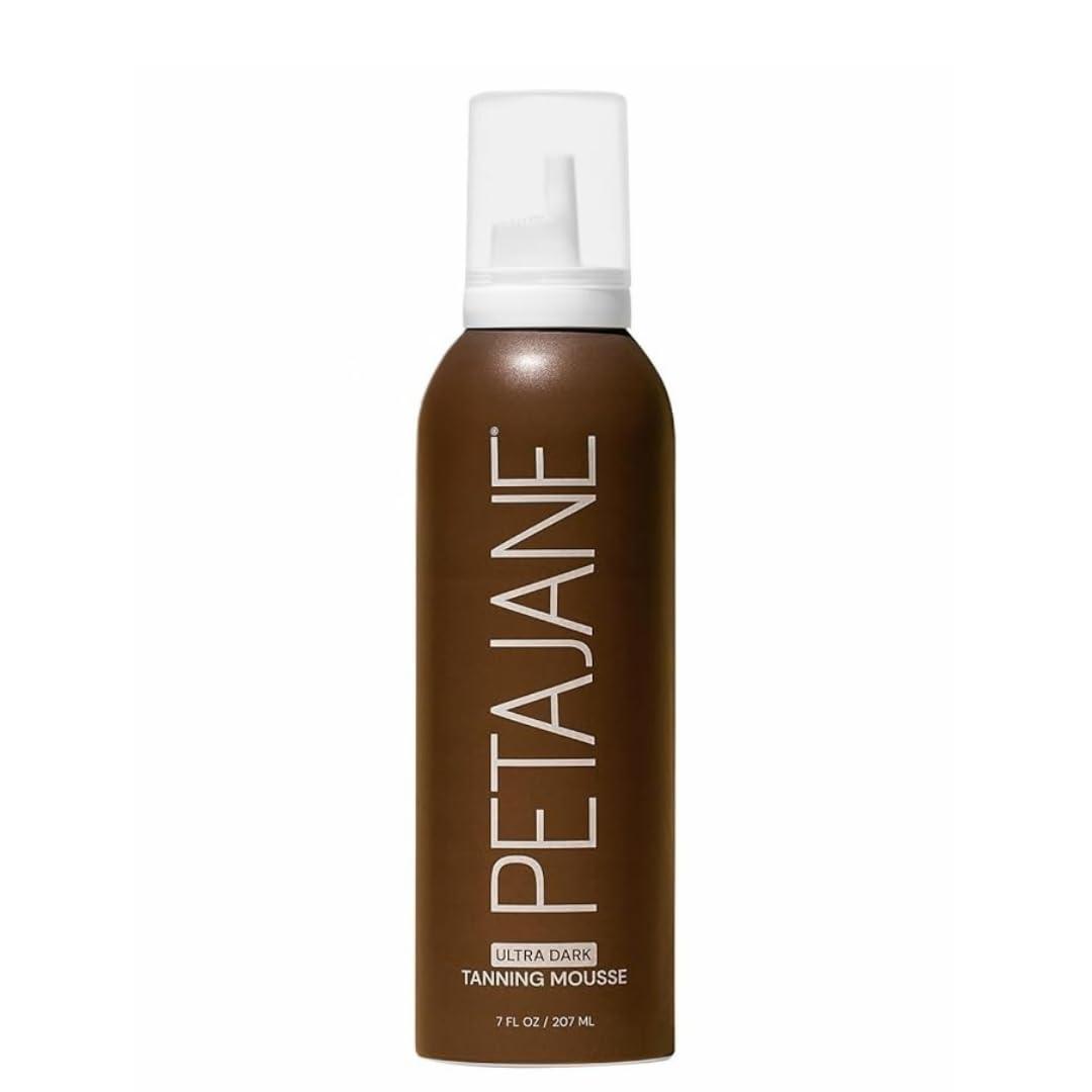 Peta Jane Ultra Dark Tanning Mousse 7oz - Sunless Self-Tanner for a Natural, Streak-Free Glow, Lightweight & Fast Absorbing, Non-Sticky, For All Skin Types, Vegan & Cruelty-Free