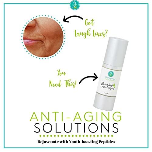 Skin Perfection Skin Perfection Essential Moisturizer Made with Organic Ingredients To Hydrate, Minimize Fine Lines, Increase Elasticity, Renew Fullness Clean Beauty for Day 1 Oz