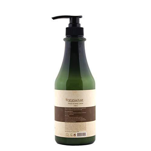 Spanature Spanature Olive Hand & Body Lotion - Daily Moisturizing Body Lotion for Moisturizing, Restoring and Nourishing the Skin- 750ml/25oz with Pump, Made in Korea