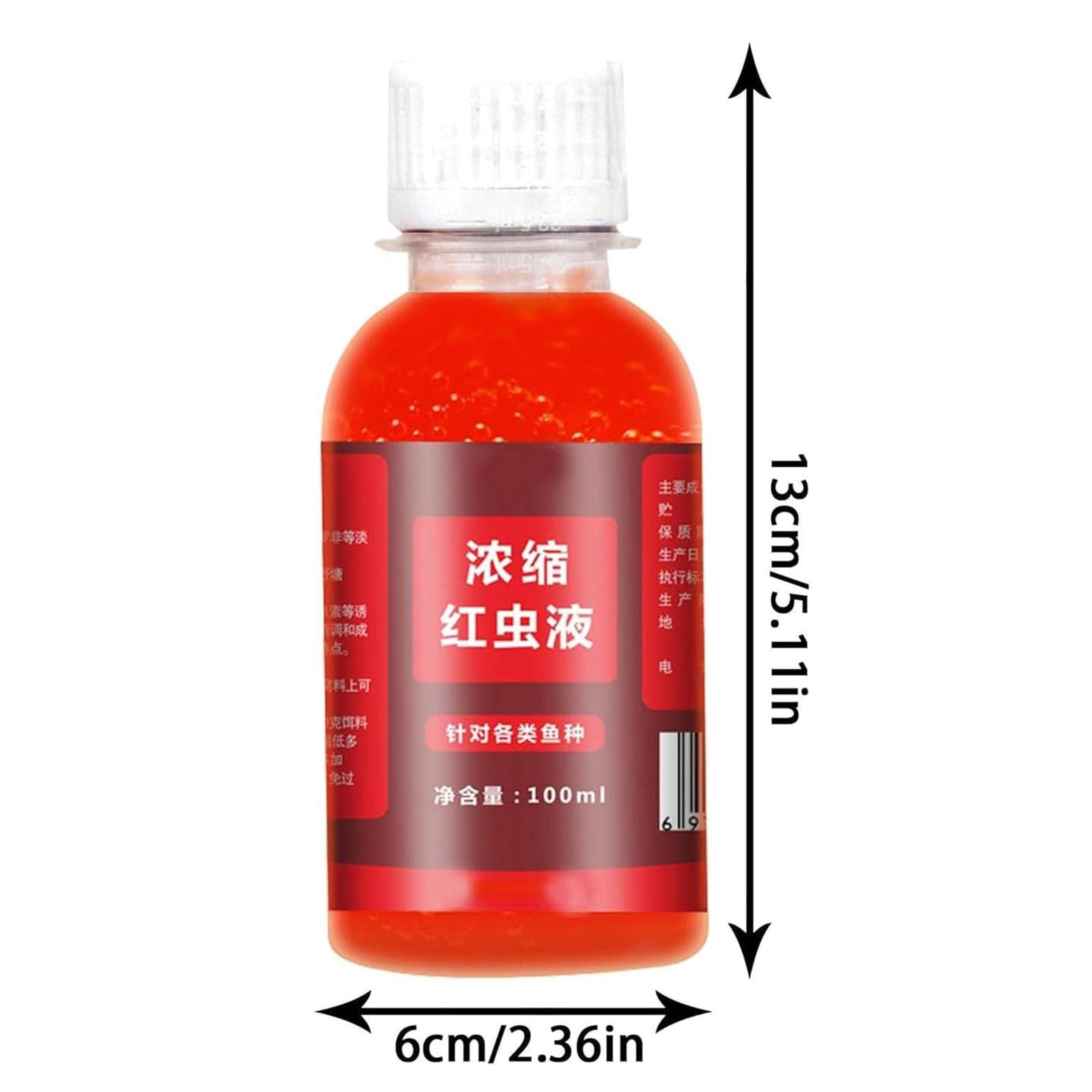 Yipane Red Ink Fishing, Red 40 Fishing Liquid, Red Ink Fishing Liquid, Red Ink Concentrated Liquid Fishing Bait Fish Attractant, 2024 New Red Ink Fishing (1pcs)