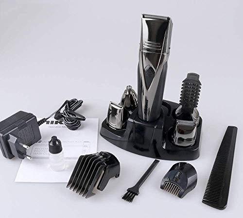 SKipdr Easy Hair Clipper Hair Clipper Multifunction Electric Hair Clipper 5-in-1 Hair Clipper Rechargeable Shaver Electric Clipper Set
