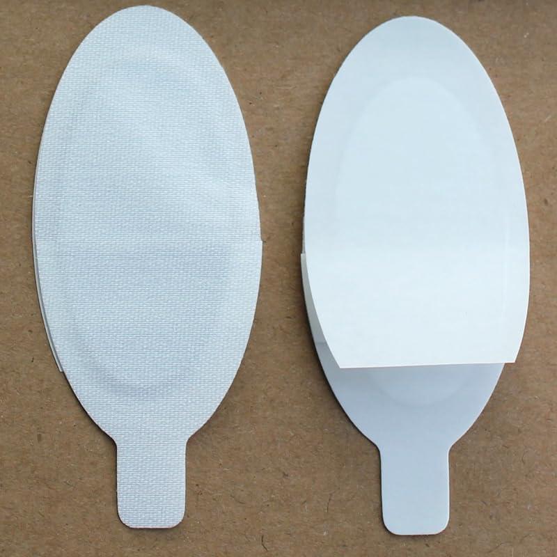 Eagle Pair Disposable Eye Shield for IPL Beauty Laser Hair Removal Cosmetology 190-11000nm Protection Eyepatch (100)