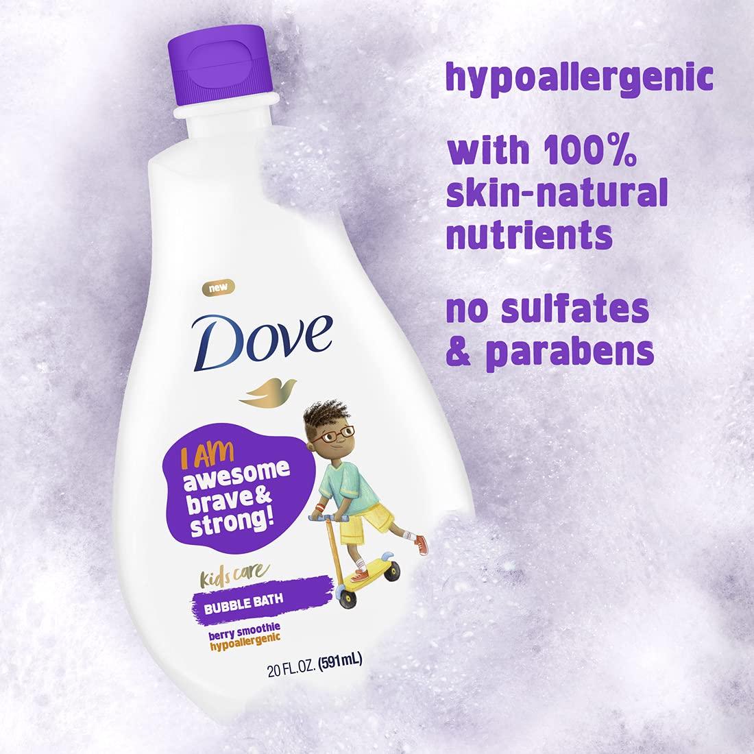 Dove Dove Foaming Body Wash For Kids 4 Count Berry Smoothie Hypoallergenic Skin Care 13.5 oz