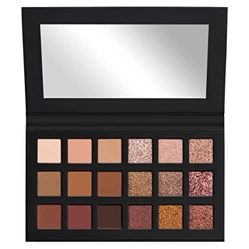 LORAC LORAC PRO Matte & Shimmer Eyeshadow Palette, Soleil | Glitter | Mirror Compact | Cruelty Free, Gluten Free, Vegan
