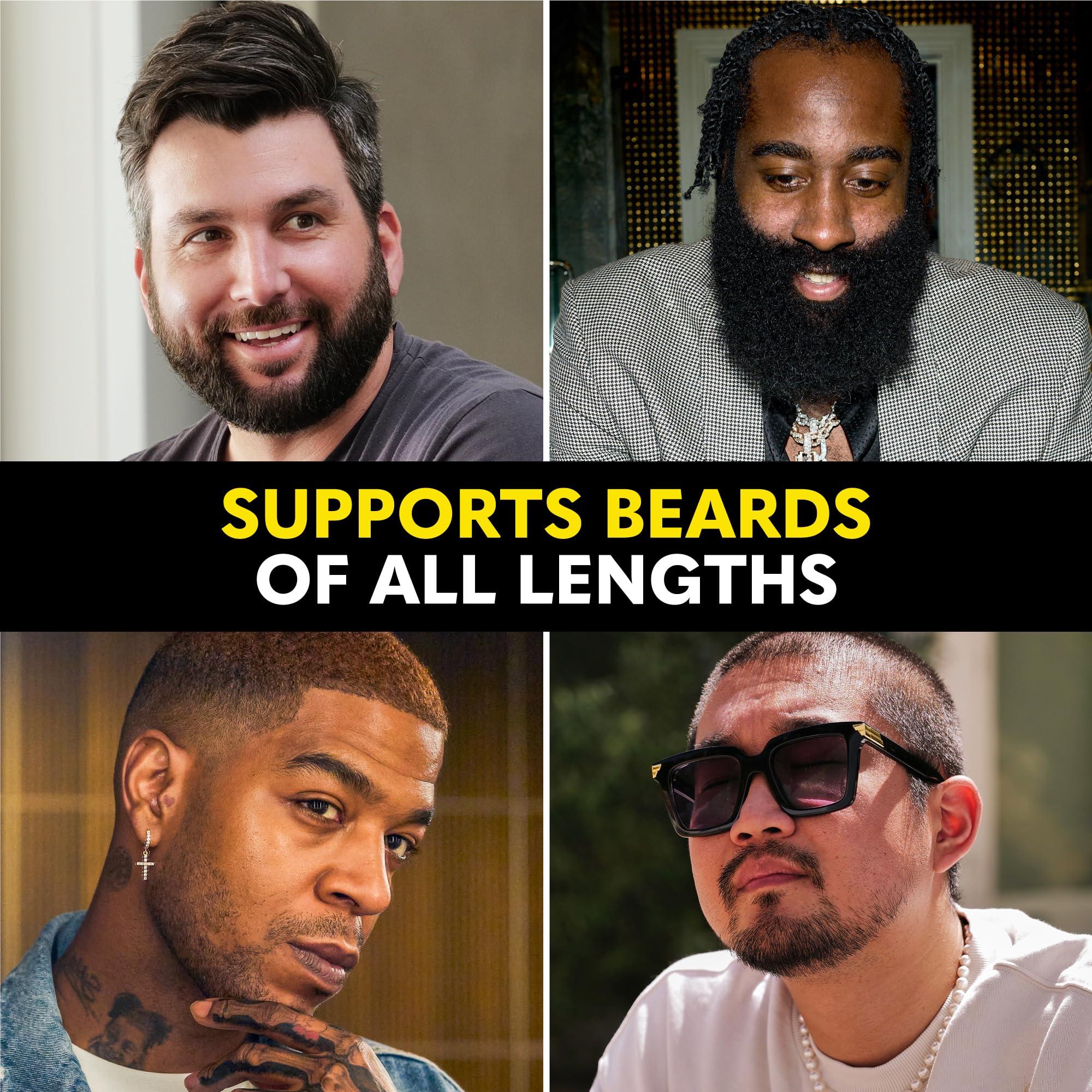 The Beard Club The Beard Club Biotin Beard Growth Vitamin Gummies - Beard and Hair Supplement for Men - Vitamins B12, E, & C to Support a Thicker Fuller Looking Beard - Mens Beard Care - Strawberry Gummy