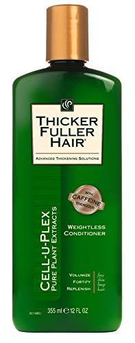 Thicker Fuller Hair Thicker Fuller Hair Conditioner Weightless 12 Ounce (355ml) (Pack of 3)