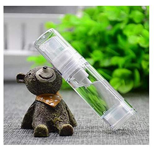 erioctry erioctry 5ML Airless Pump Bottle-Empty Refillable Clear Airless Vacuum Pump Cream Lotion Bottle Travel Bottles Toiletries Liquid Container for Cosmetic Make-up Pack of 6 (5ml)