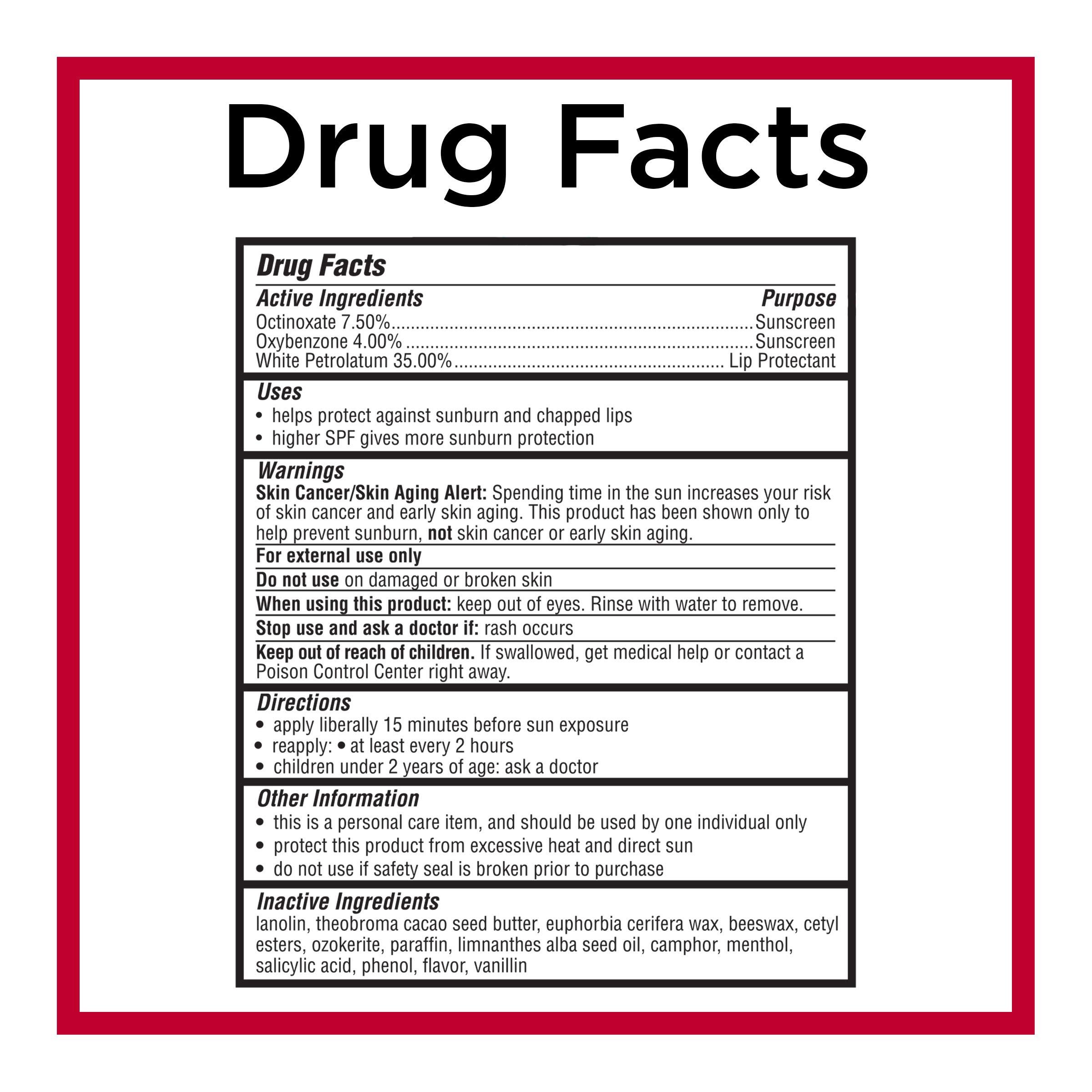 Carmex Carmex Classic Medicated Lip Balm Sticks, Lip Moisturizer for Chapped Lips, 18 Count (6 Packs of 3)