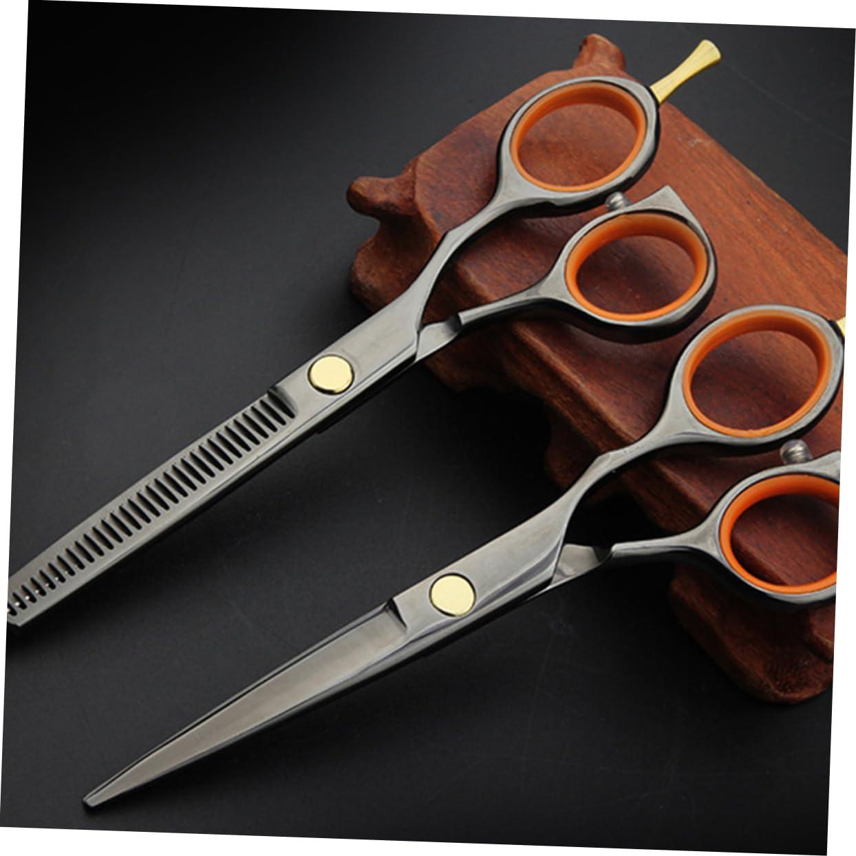 FRCOLOR FRCOLOR Hair Cutting Scissors for Barber Stainless Steel Hairdressing Scissor Easy to Use
