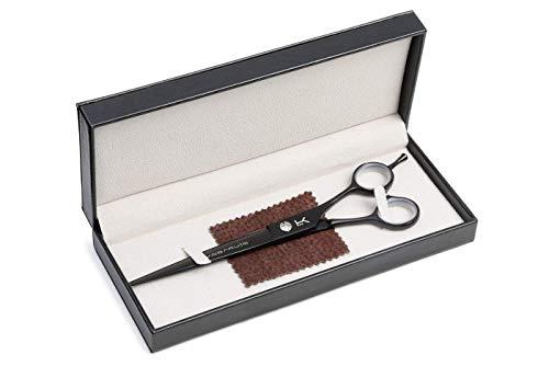 Kobaruto VERY SHARP Japanese Black Cobalt Professionals Hairdressing Barber Scissors Shears (7 inch)